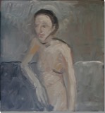 * Bildnis K. | Öl auf LW |  ca. 90 x 85 cm | 1982