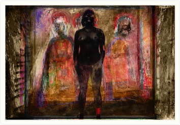 three People dark | 3-Königin | fine art print | max size 105 x 178 cm | 2012-2016