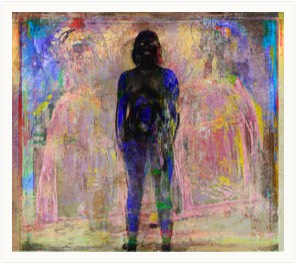 3-Königin | digital Artwork | fine Art Pigmentdruck | 105 x 105 cm | 2018-20