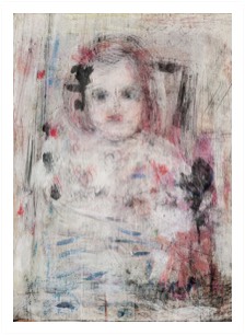 Portrait of a Child | Rome | analog + digital artwork | 60 x 42 cm | 2022-25