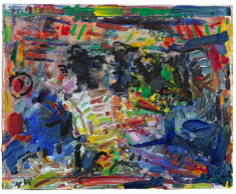 * o. T. | meeting People | Acryl auf Karton | 26 x 38 cm | 2014