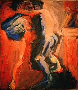 Les Amants* | 155 x 145 cm | 1984 | *vom Käufer zerstört