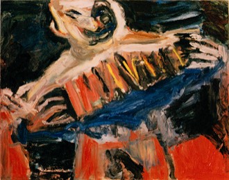 Traum-A | Öl auf LW | 80 x 100 cm | 1984
