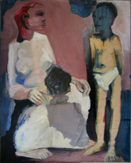 o. T. | Acryl auf Papier | ca. 95 x 75 cm | 1983