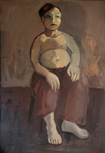 o. T. | Öl auf LW | 110 x 70 cm | 1982