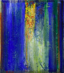 Vorhang | Pigment LW | 60x50 cm | 2019