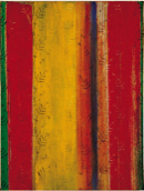 Vorhang | Malerwalze und Pigment auf LW | 80 x 60 cm | 2002