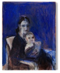 * Mutter mit Kind | Öl auf LW | 68 x 50 cm | 2019