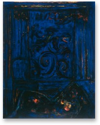 * Nacht | Öl auf Leinwand | 180 x 120 cm | 1992