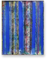 Vorhang | Malerwalze auf LW | 80x60 cm | 2002