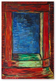 * o. T. | Fenster zu Vincent | Öl auf LW | 80x120 cm | 1996