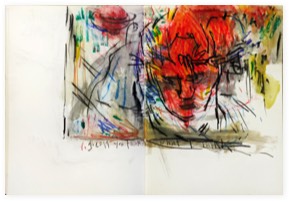 o. T. | 35x53 cm | Pastell auf Papier | 2011