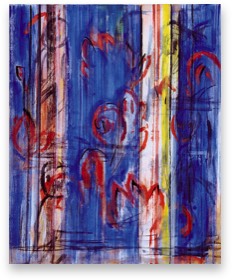 * Vorhang | Acryl auf Leinwand | 165 x 130 | 2003
