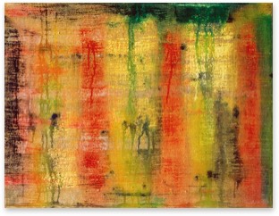 * Field | Pigment und Acryl auf LW | 45 x 60 cm | 2016